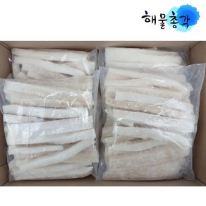 해물총각 오징어 튀김채 4kg, 1박스