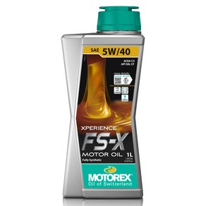 모토렉스 FS-X 5W40 / 0W40 엔진오일 1L 합성유 스포츠카 제네시스 포르쉐 AMG BMW 아우디 폭스바겐 아반떼N 코나N 벨로스터N