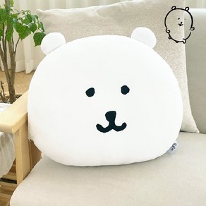 담곰이 농담곰 담곰 얼굴 쿠션 인형 40cm 애착 동물 곰인형