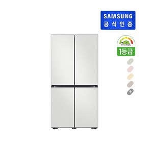 [방송] 삼성 비스포크 냉장고 5도어 코타 RF85C91J1AP, 화이트