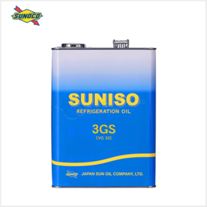 SUNISO 3GS 4GS 서니소 구냉매오일 22용냉동기유 써니소 미네랄전용 4리터/20L, 3GS-4리터, 1개