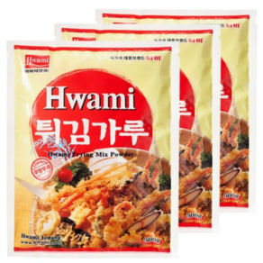 백앤 화미 튀김가루, 500g, 3개