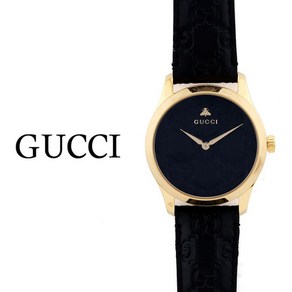 GUCCI 구찌 남녀공용 가죽시계 YA1264034A