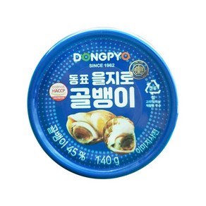 동표 자연산 골뱅이 140gx10캔/ 소면 비빔면, 140g, 10개