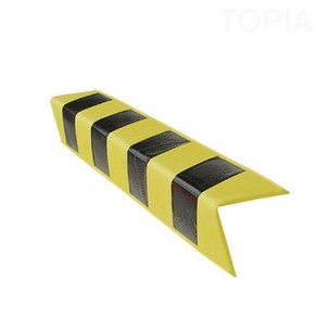 세-킨스 주차 코너 보호대 접착식 100X100X800 EVA 기둥보호대 주차장코너보호대 기둥코너보호대, 1개