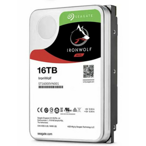 Seagate ion wolf 16TB 내부 7200 RPM35 인치 ST16000VN001 내부 하드 드라이브