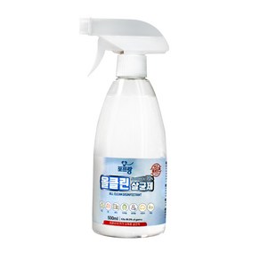 포프랑 올클린 살균소독제 발효주정 무변성 에탄올스프레이형 500ml