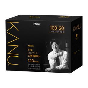 맥심 카누 미니 다크 스위트 100T+20T, 없음