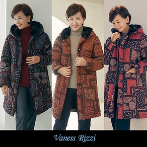 [Vaness Rizzi] 바네사리찌 여성 오드리 퀼팅 패션퍼 패딩 코트 1종