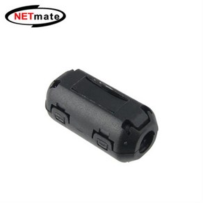 NETmate 고주파 노이즈 필터 5mm/NM-NF50/페라이트 코어/고주파 노이즈를 차단하여 깨끗한 신호전송/EMC Coe/고밀도, 1개