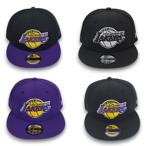 뉴에라 9fifty NBA 엔비에이 LA 엘에이 로스앤젤레스 레이커스 Lakers 농구 야구모자 연예인 힙합 스냅백 스넵백 캡 모자 950