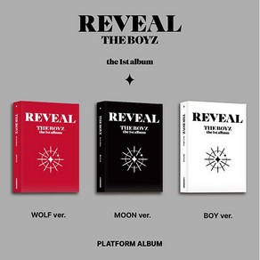 [플랫폼] 더보이즈 정규1집 랜덤1종 REVEAL [Platfom Ve.] / 미니카드+셀피포토카드+오피셜포토카드11