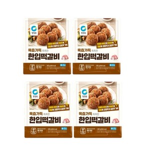 청정원 한입떡갈비 340g X 4개