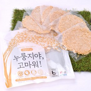 누룽지야고마워 구운과자 건강 수제현미누룽지 개별포장, 30g, 10개