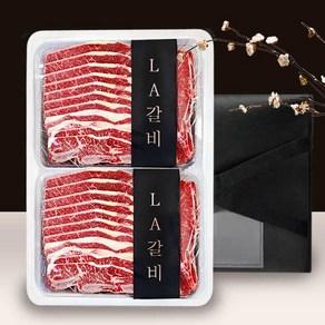 호주산 꽃갈비 LA 갈비 4kg (2kgx2kg) 손질 잘된 la갈비 선물세트