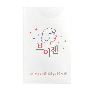 해썹 인정 이너배리어 브이젠 600mg x 45정 브로멜라인 칼륨 천연 효소 붓기 감소 지방 컷 다이어트 추천 이너 뷰티 야식 브이잰 파파인 브이젬 추천 여성 후기 인증 정품, 1박스