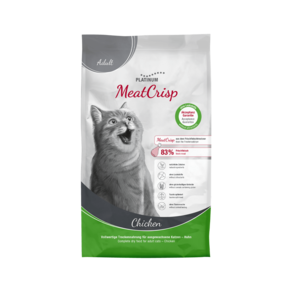 플래티넘 미트 크리스프 어덜트 고양이 사료, 닭, 1.5kg, 1개