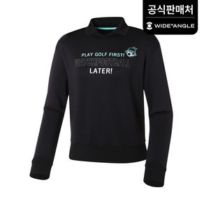 [와이드앵글 공식] 여성 WG 체커보드 풋볼 티셔츠 L WWU22275Z1