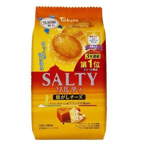 Tohato 토하토 SALTY 솔티 태운치즈맛 10개입 일본간식 일본스낵