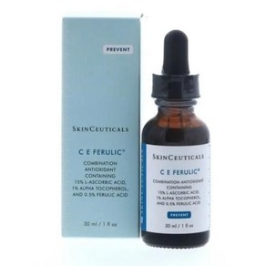 SkinCeuticals C E 페룰릭 골드 스킨 메이크업 프라이머 스포이드 유리병 30ml 페이스 크림, 1개