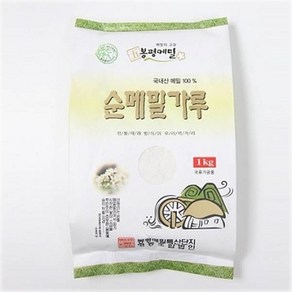 봉평 메밀 가루 1kg, 1개