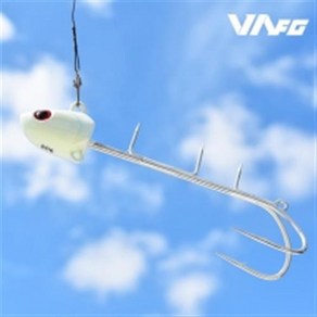 VAFG VA-L310 갈치 텐야 더블 훅 생미끼 채비 루어 텐빈, 130g, 1개