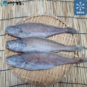 국산 반건조 손질 통민어 (마리당 34cm이상)100%국내산, 400g내외, 3개