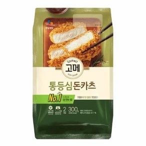 cj 고메 통등심돈카츠 300g 4개