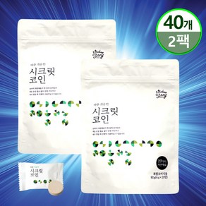 빅마마 씨크릿 코인 동전 육수 캠핑요리 만능육수 이혜정 시크릿코인 개운한맛, 2개, 80g