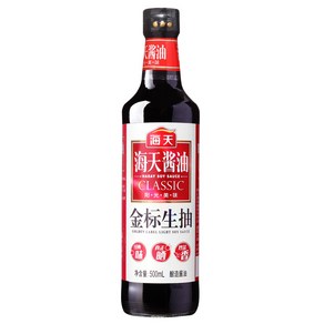 판다중국식품 해천 금표생추 중국간장, 2개, 500ml