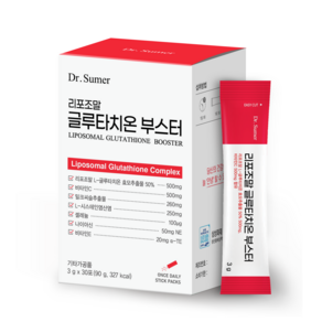 닥터슈머 리포좀 글루타치온 부스터 3g x 30포, 90g, 1개