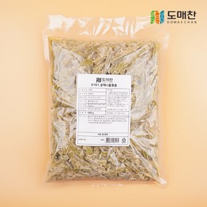 대용량 반찬 들깨소스 궁채나물 볶음 줄기상추, 1kg, 1개