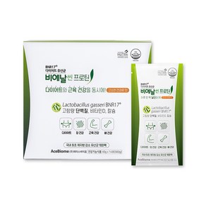 BNR17 다이어트 유산균 비에날씬 프로틴 단백질 40g 14포, 14회분, 560g, 1개