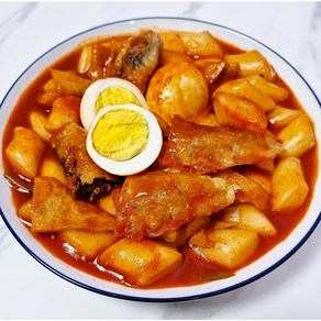 [간식어장]꿀먹은 쌀떡볶이-국내산 사양벌꿀 첨가로 더 맛있는 떡볶이 밀키트 2인분500g, 500g, 1개