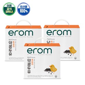 이롬황성주 약콩두유 흑임자 190ml x 60팩, 60개