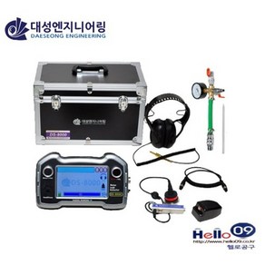 대성 청음식 누수탐지기 DS-8000 누수감지기 대화면컬러LCD 2년보증 벽 파이프 바닥