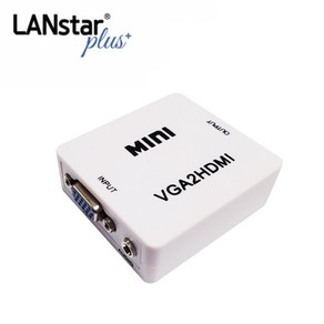 랜스타 플러스 LSP-VGA2HD VGA TO HDMI 컨버터 오디오지원