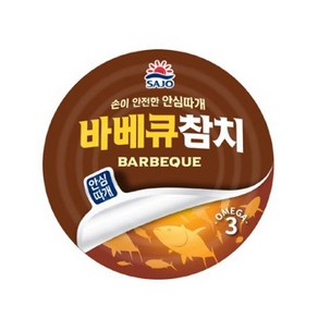 [푸른들마켓][해표] 바베큐참치100g, 100g, 1개