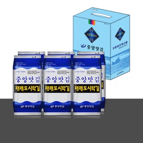 보령대천김 중앙맛김 재래도시락 30봉, 30개