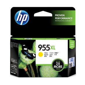 HP HP 정품잉크 HP955 L0S72AA HP955XL 검정, 노랑, 1개