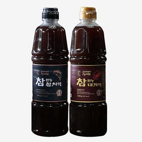 [오색단지] 참만능참치액 900ml(1 040g) x 1병 + 참만능대게액 900ml(1, 1개, 900ml