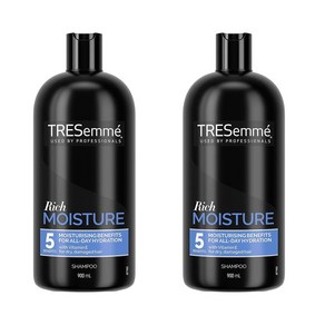 TRESemme 트레제메 리치 모이스처 비타민E 샴푸 900ml x2팩 손상모발용, 2개