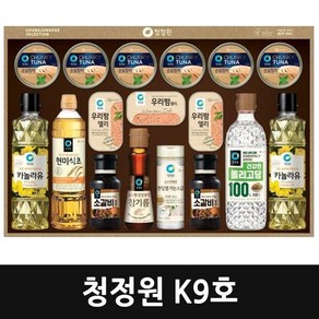 청정원 K9호 선물세트 + 부직포 (1월초 중순 배송), 1개