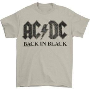 ROCKPANDA AC/DC Back in Black 반팔티