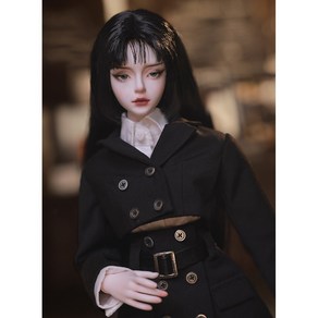 여자구체관절인형45cm 누드바디 메이크업 풀세트 1/4 MSD BJD 구관40cmAnubis, white skin, 1개