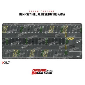 드림커스텀즈 1:64 싱가포르 Dempsey Hill 주차장 XL 디오라마 패드 (XL7), 1개