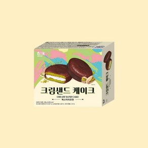 해태 샌드크림케익 피스타치오맛, 1개, 336g