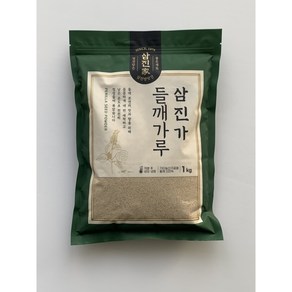 삼진가 탈피 들깨가루 1kg 업소용 가정용, 1개