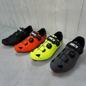 SIDI 시디 MTB 클릿슈즈 이글10 EAGLE10 시마노 클릿 SM-SH56 포함, 블랙옐로우플루오, 39(240mm)