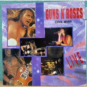 중고LP) Guns N’ Roses - Civil wa